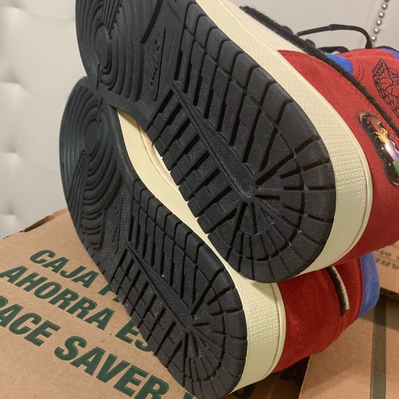 Jordan 1 fearless “ blue great great” shoe - Picture 8 of 8